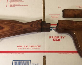 Ak 47 Etsy - ak 47 surplus wood rifle stock set