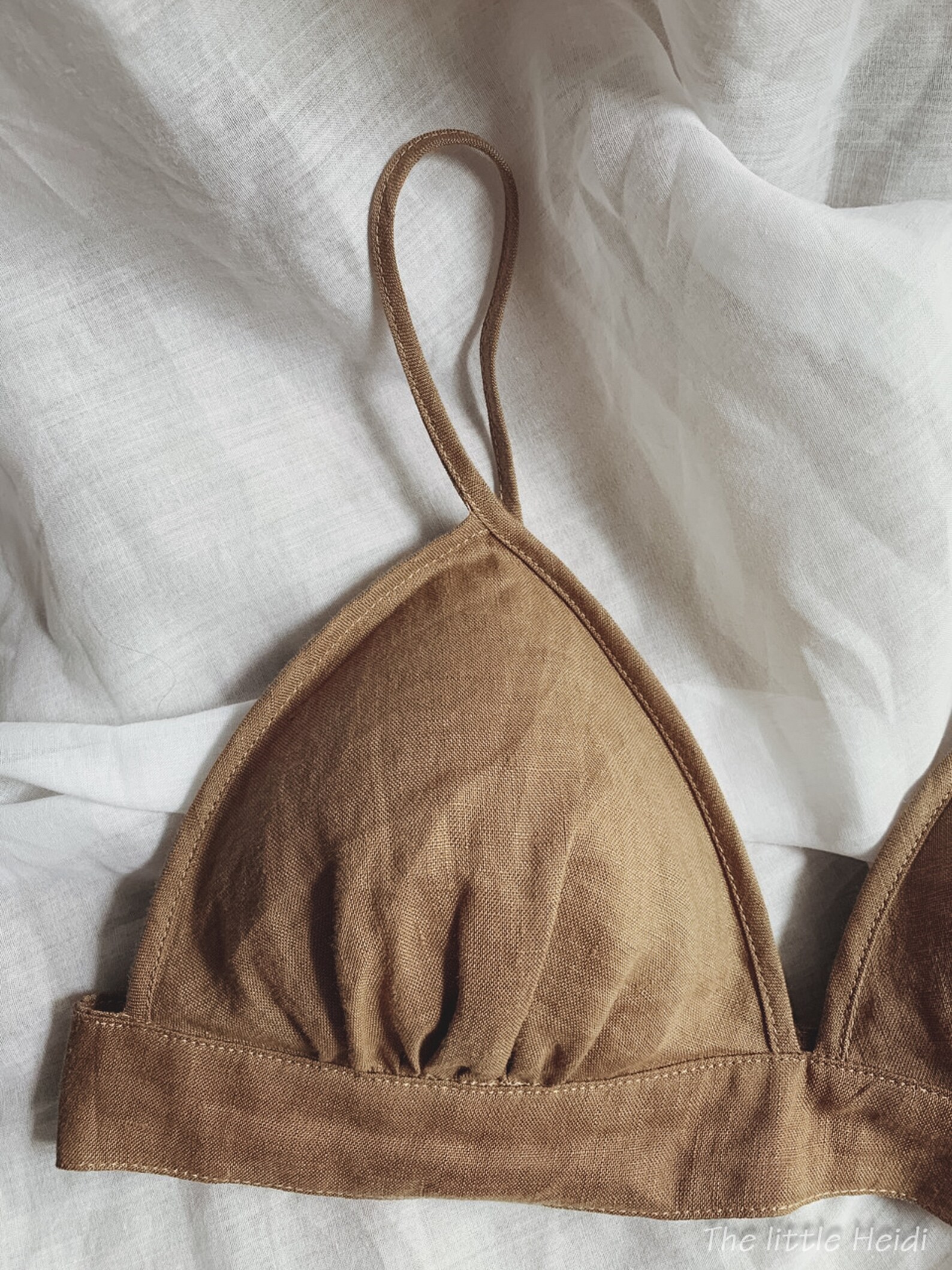 Linen bras/ linen sleepwear/ linen home wear/ Home wear bra/ Etsy