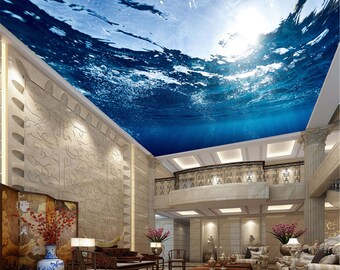 Ceiling Mural Etsy