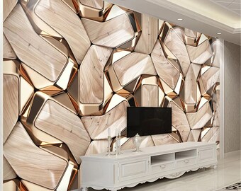 Metal Wallpaper Etsy