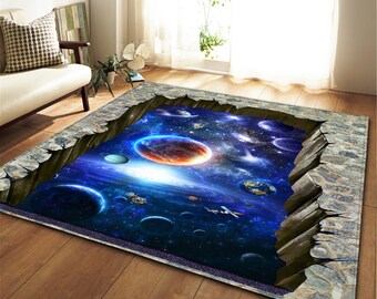 3d Rug Etsy