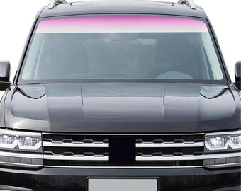 INTERESTPRINT Auto Sun Shade for Windshield Foldable Dragonfly and Flowers Design Car Sunshade Blocks UV Rays Sun Visor Protector
