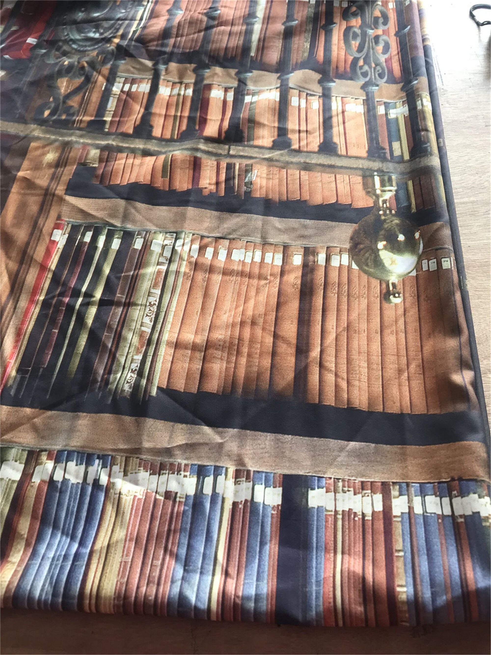 Enipate Secret Door Bookshelf Wall Tapestry Library Tapestries Etsy