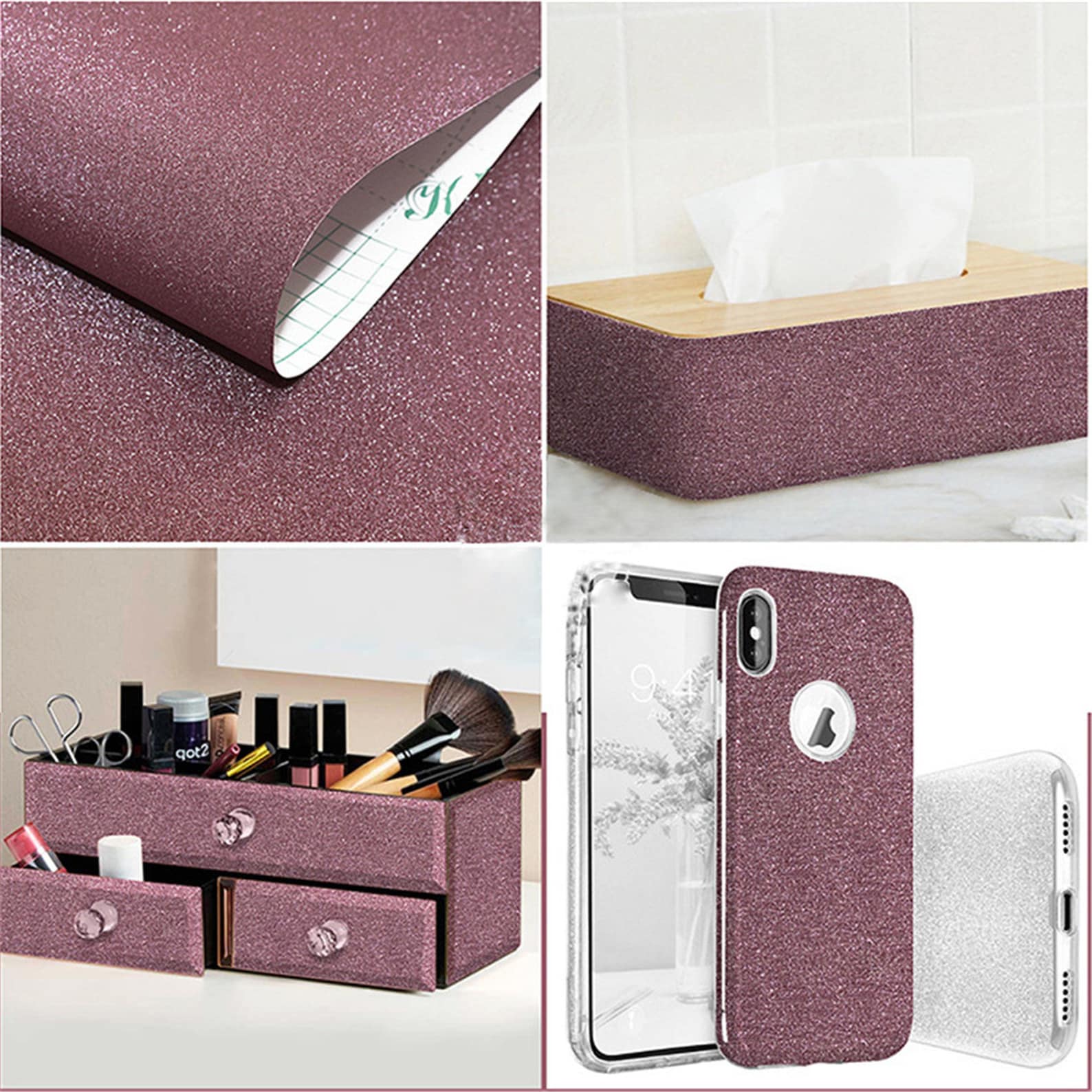 Sparkly Glitter Contact Paper Peel and Stick Wallpaper Vinyl Etsy