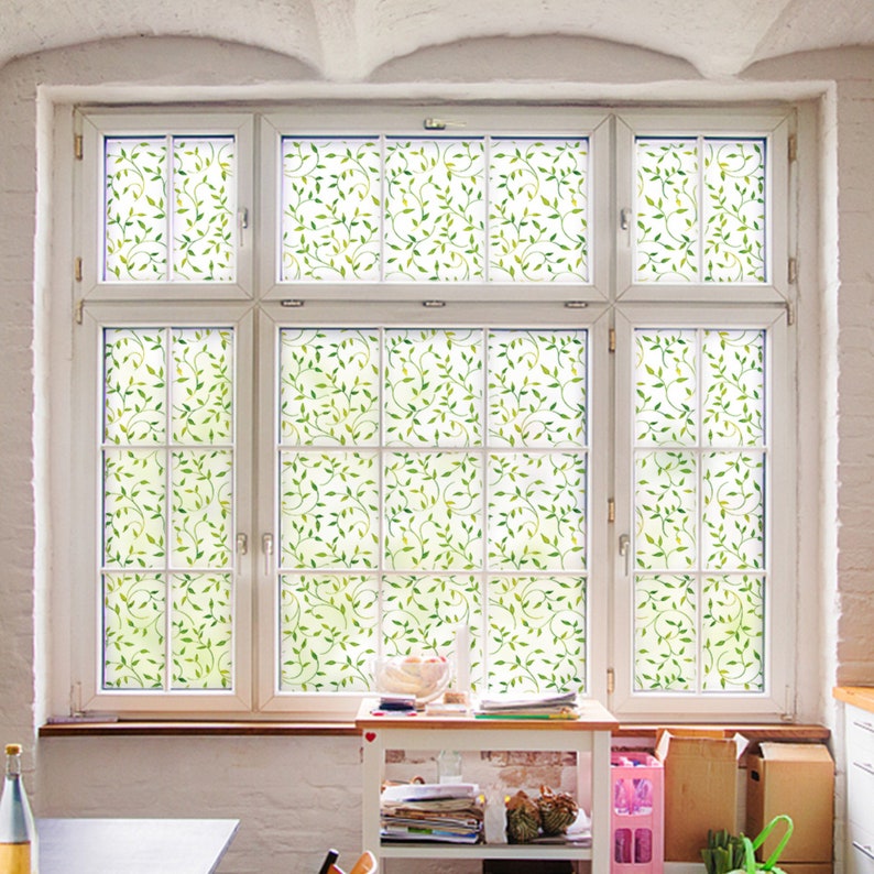 Glass Film Frosted Opaque Glass Window Film For Window Sticker Privacy Adhesive Glass Stickers Home Decor Curtains Window Treatments Home Living Kromasol Com