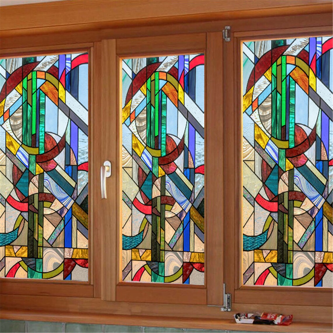 Window Films Stained Glass Films Static Cling Frosted Opaque Etsy