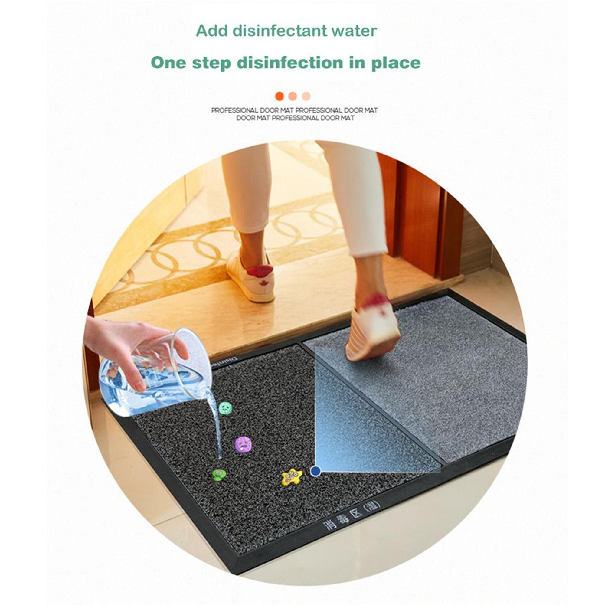 Disinfecting Mat Sanitizing Floor Mat Entrance Mat Etsy