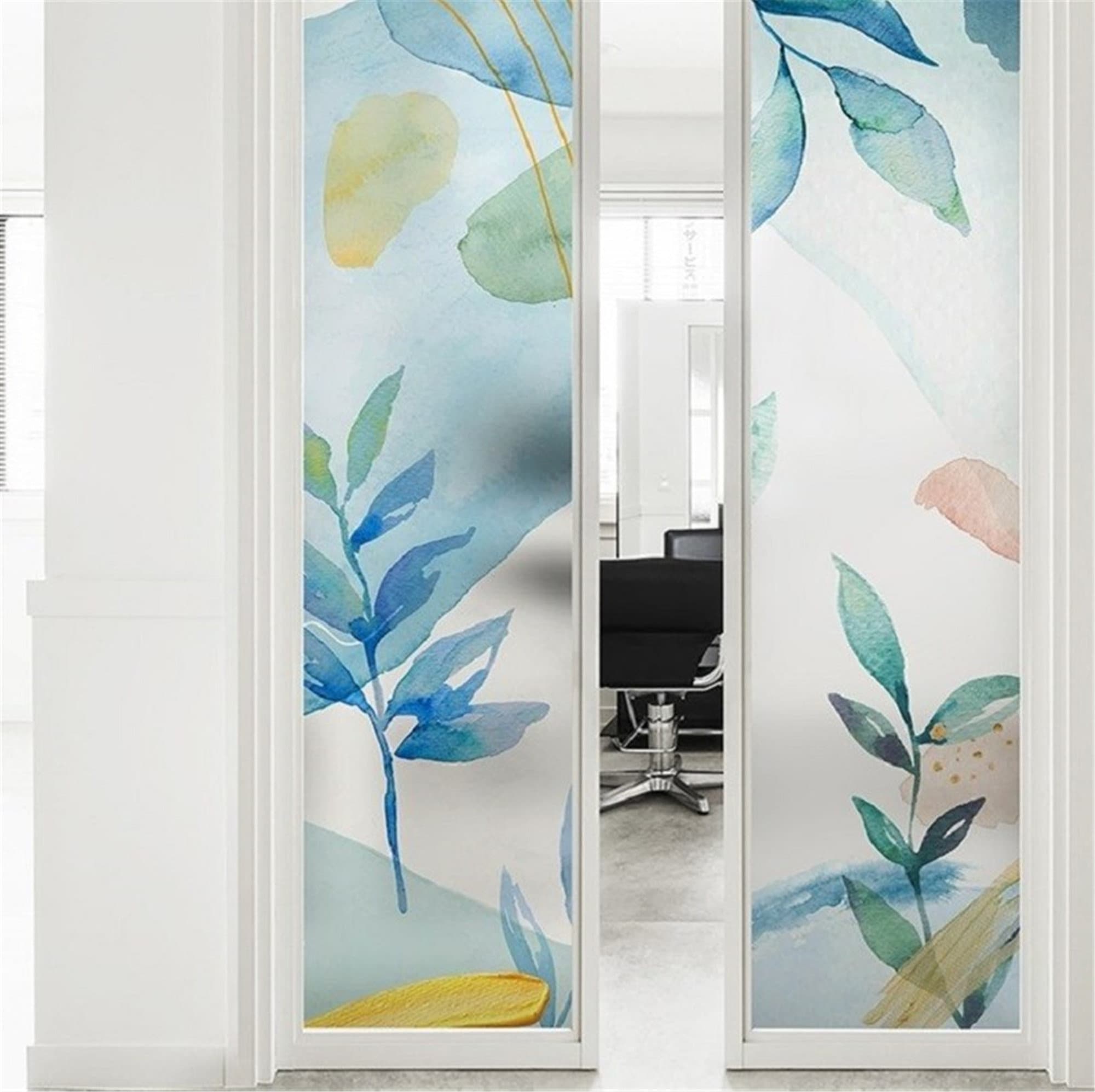 Static Cling Custom Size Window covering Vinyl Hand Painting Etsy