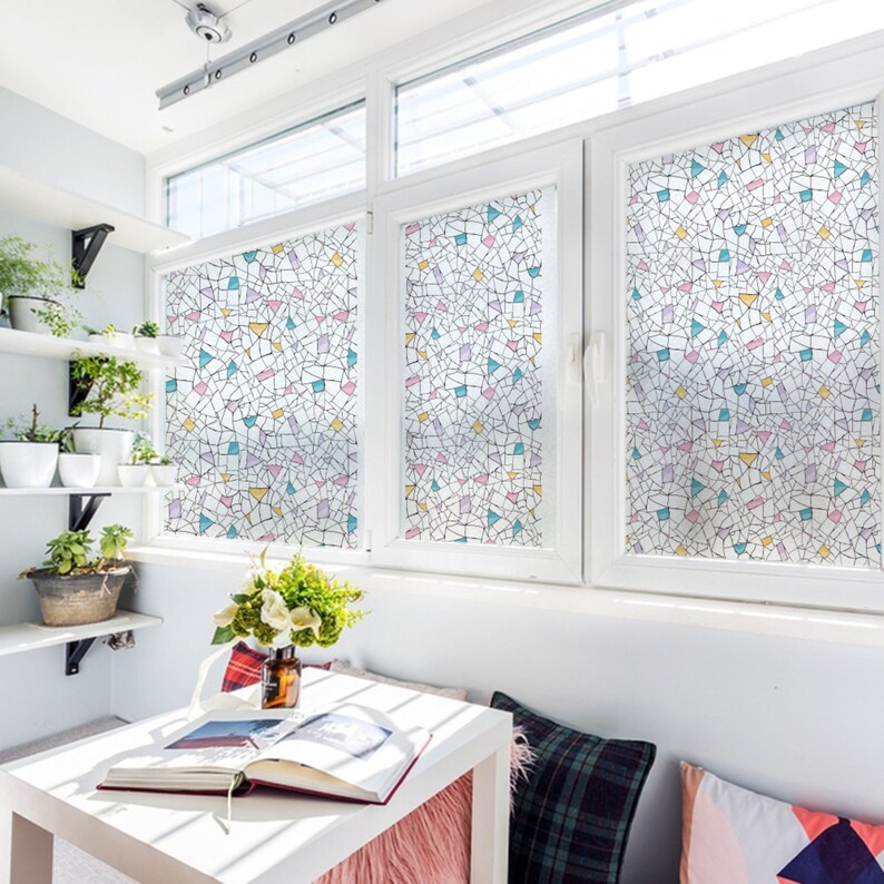 Creative Crack Splice Art Window Films Accessories Stained Etsy