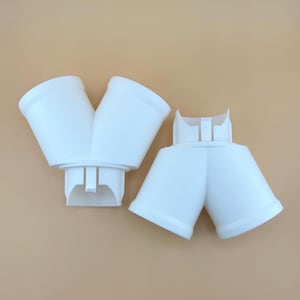 2x Gardyn yPod Splitters – Includes 10 Wicks – Grow 2 yCubes in 1 Slot