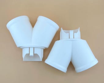2x Gardyn yPod Splitters – Includes 10 Wicks – Grow 2 yCubes in 1 Slot
