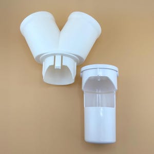 2x Gardyn yPod Splitters – Includes 10 Wicks – Grow 2 yCubes in 1 Slot