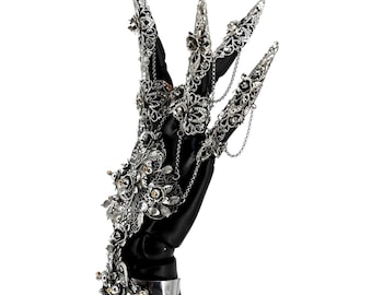 Winter Garden Sterling Silver Claw