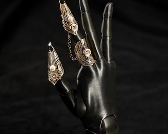 Laser cut Golden Pearl Claw