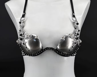 Metal Bra Sterling Silver plated
