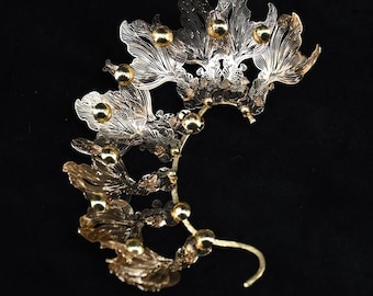 Golden Shoal Ear Cuff 18K gold plated