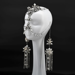 Headpiece tassel set