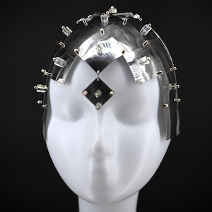 Crystal Studded Brow Armor Crown
