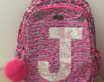 sequins bookbag