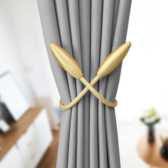 Creative Twistable Curtain Tiebacks Random Modeling Flexible Etsy