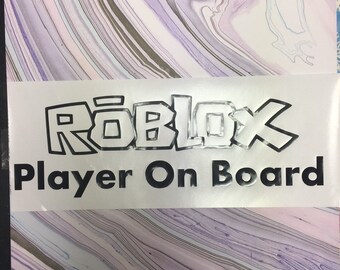 Roblox Car Sticker Etsy - 