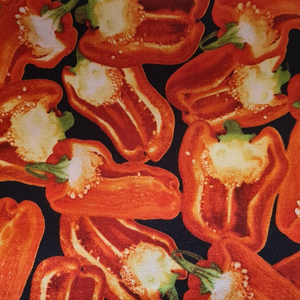 Vegetable Fabric Etsy Australia