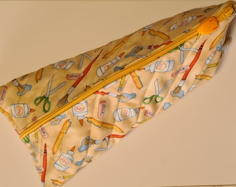 Large Pencil Case - Storage Bag - Make up Case - Zipper Pouch