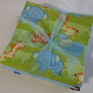 Fat Quarter Bundle - pack of three- 100% cotton- fabric- quilting fabric- baby fabric