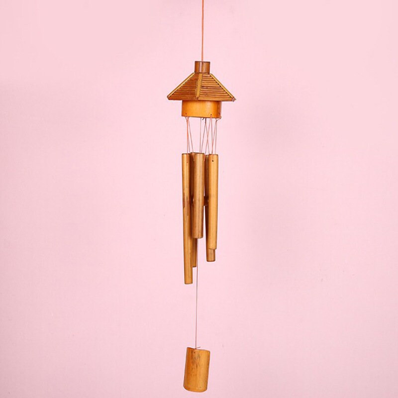 Bamboo Wind Chime Hanging Decoration Handicraft Bamboo Gift Etsy
