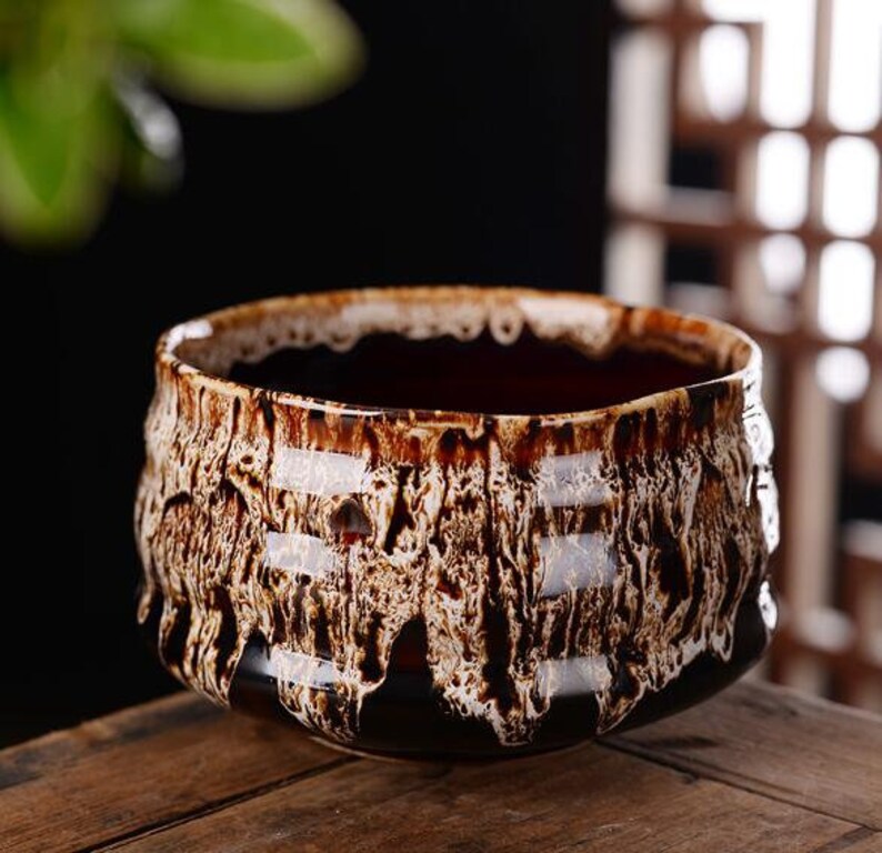 Rustic Ceramic Matcha Serving Bowl Matcha Tea Bowls Tea Etsy