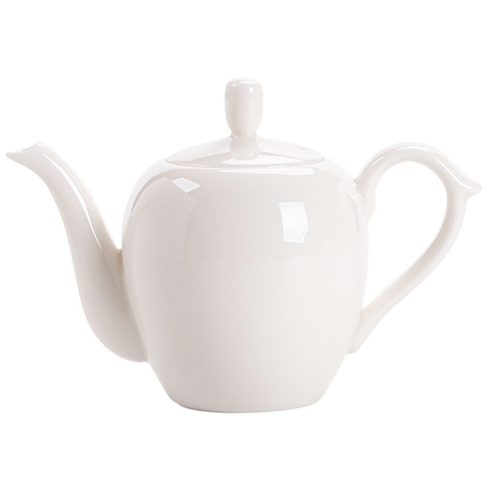 White Porcelain Teapot Lanolin Jade Porcelain Beauty Shoulder Etsy
