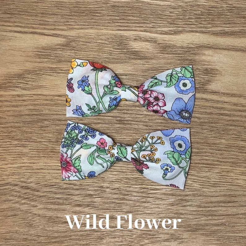 Headband or Clip Individual Bow Milly Bow