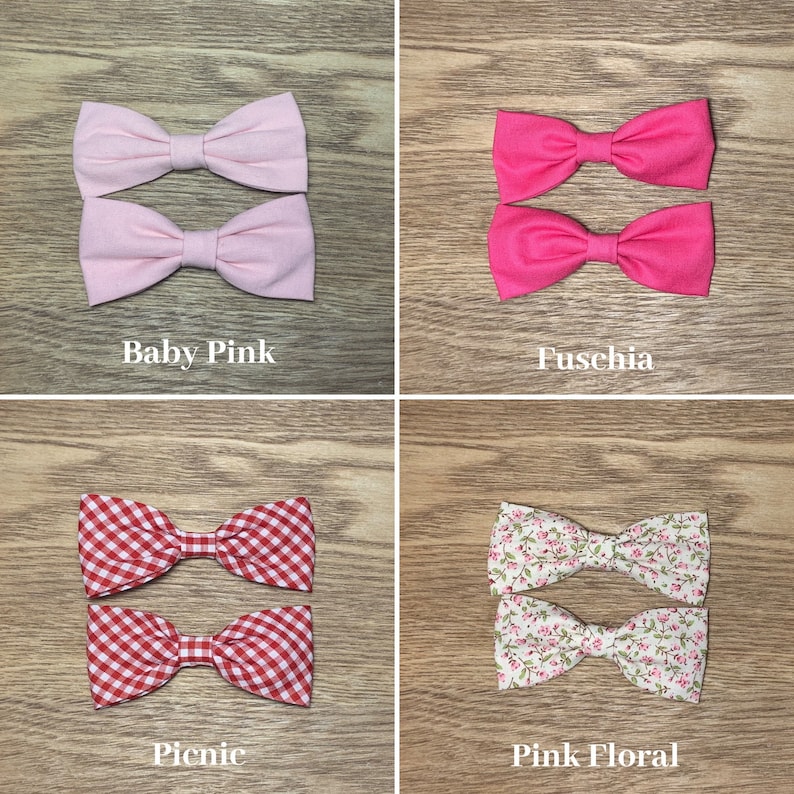 Headband or Clip Individual Bow Milly Bow