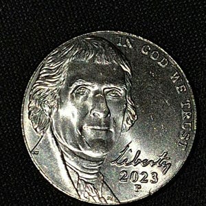 2005 P Jefferson Nickel with errors (Please view photos)