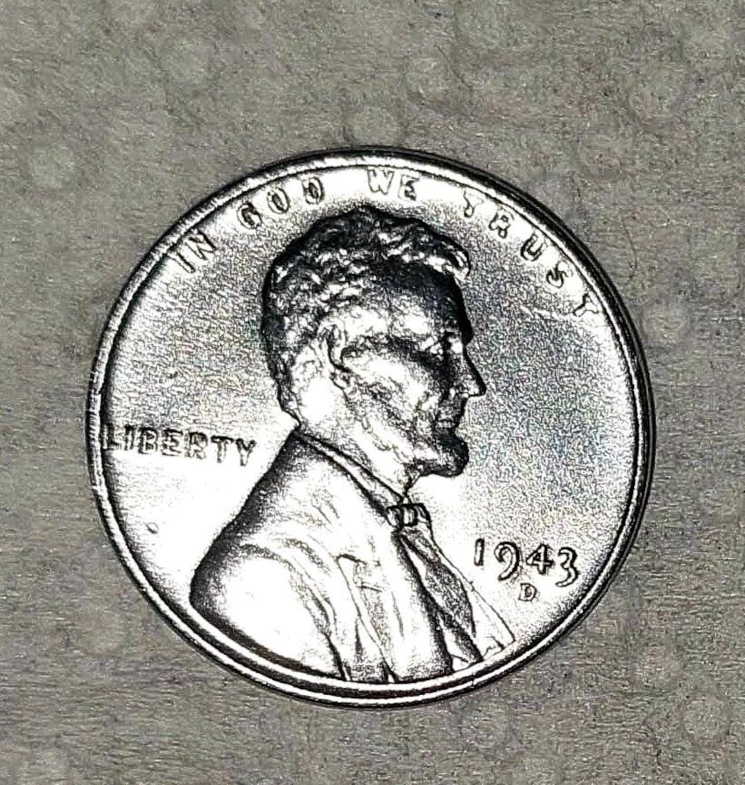 1943 D Steel Penny in Great Condition - Etsy