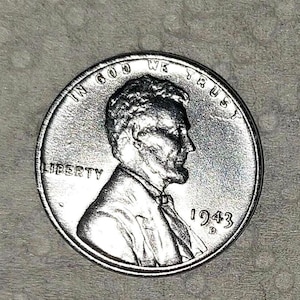 1943 D Steel Penny in great condition