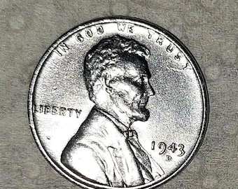 1943 D Steel Penny in great condition