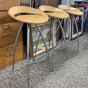 Herman Miller Magis Lyra Bar Counter Kitchen Stools Made in