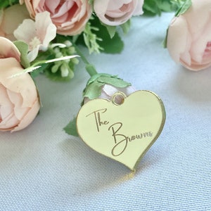 Custom Made Acrylic Mirror Tags,Personalized wedding Acrylic Tags,Valentines Day,Lettering Name Logo, Baby Shower Tags,Baby Welcoming Tags