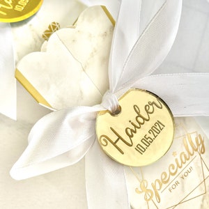Custom Made Acrylic Mirror Tags,Personalized wedding Acrylic Tags,Valentines Day,Lettering Name Logo, Baby Shower Tags,Baby Welcoming Tags