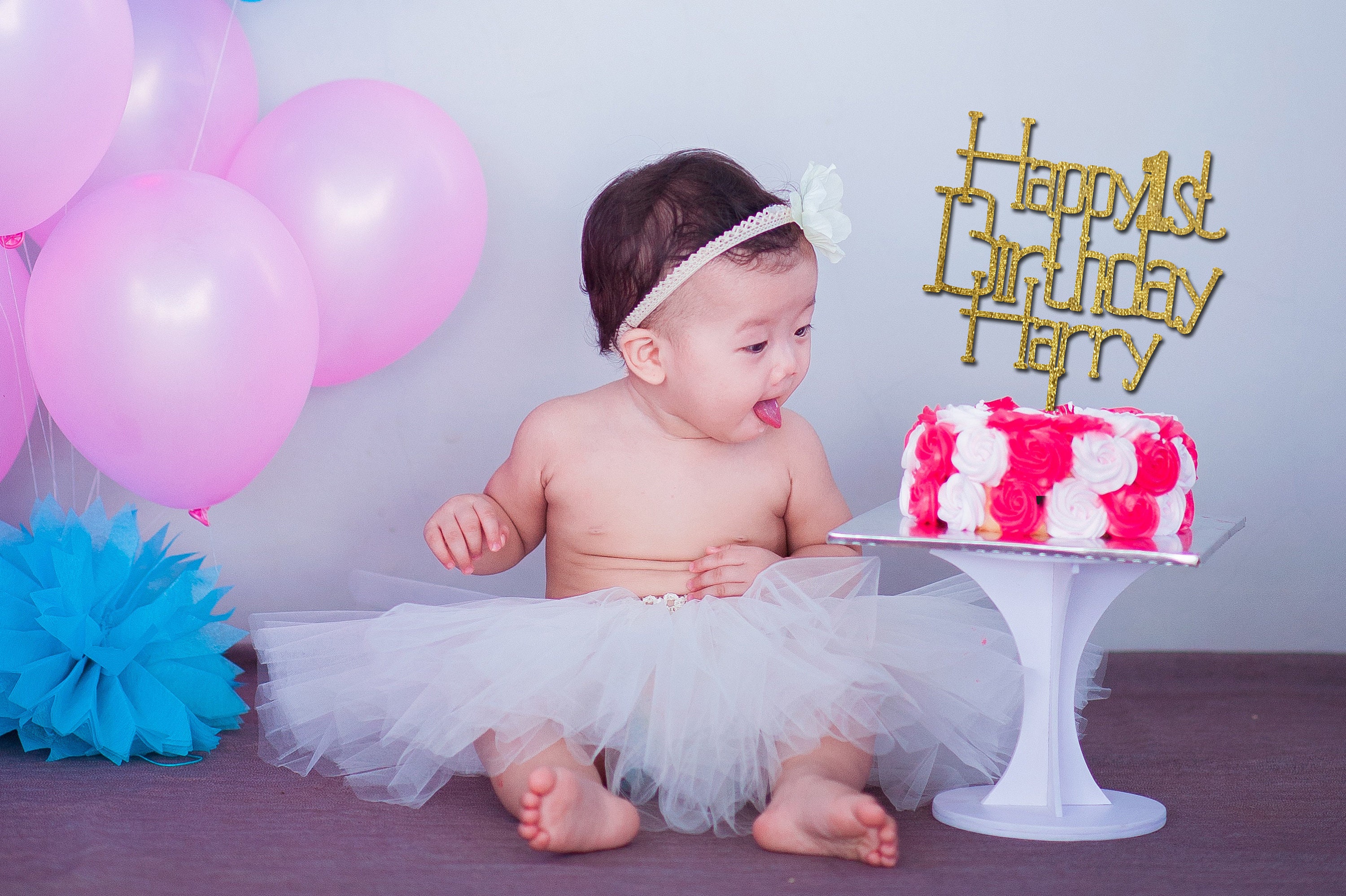 Personalized One Cake Topper1st Birthday Cake Topper First Etsy UK