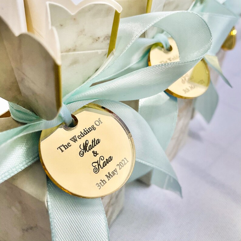 Custom Made Acrylic Mirror Tagspersonalized Wedding Acrylic Etsy