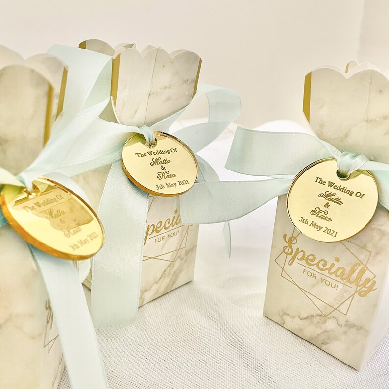 Custom Made Acrylic Mirror Tagspersonalized Wedding Acrylic Etsy