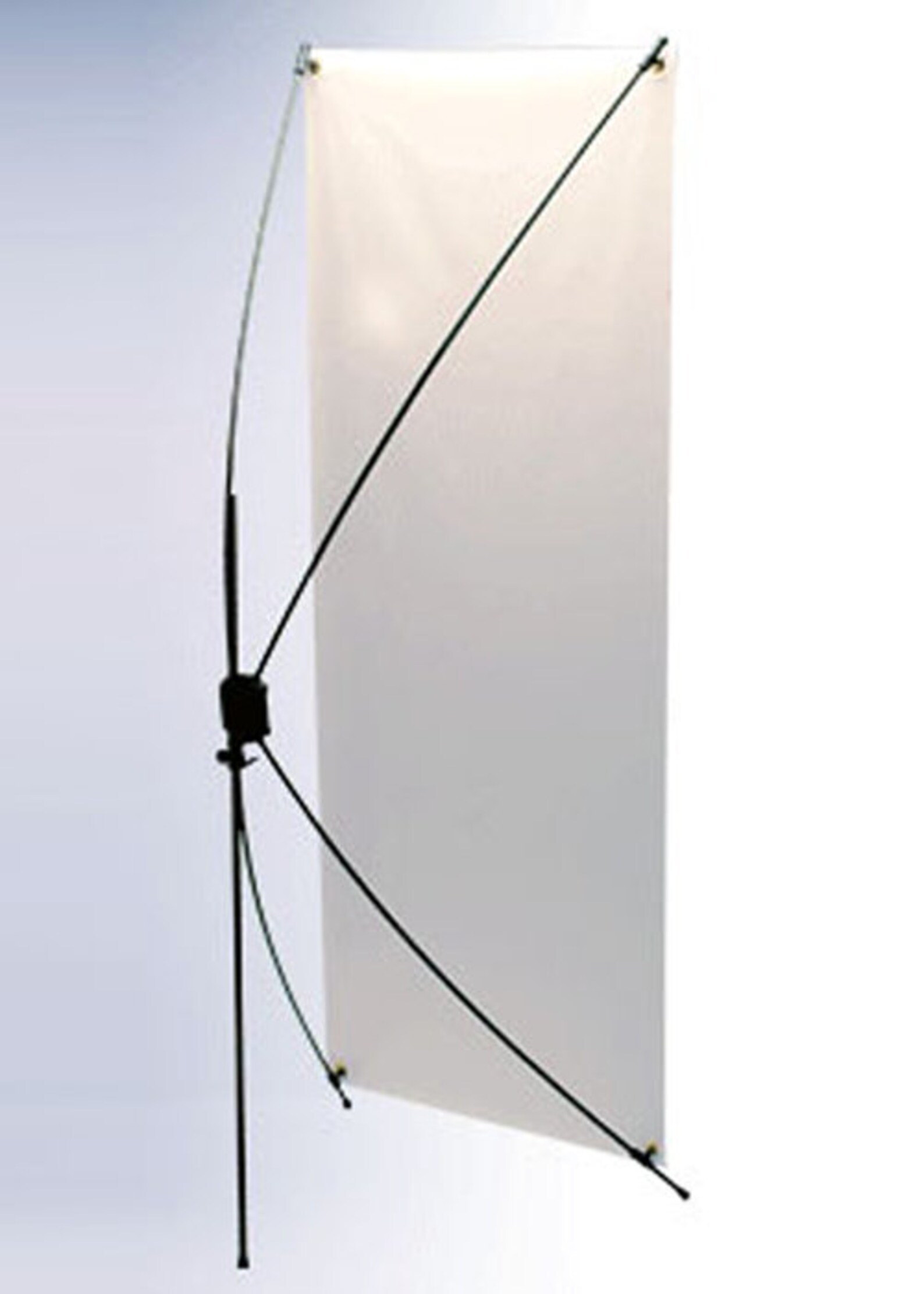 X-banner Stand 24 X 61.25 With Custom Print Vinyl - Etsy