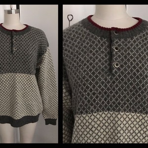 90s Norweger Pullover,Gr.L,Norwegen Pullover,Vintage Pullover,Skandinavischer Pullover,Vintage Pullover