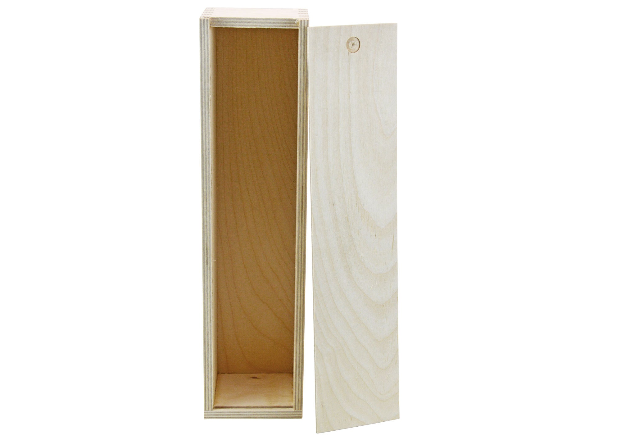 Petite boîte en bois - Avec couvercle - A personnaliser - 11,3x11,3x5 cm -  En ligne