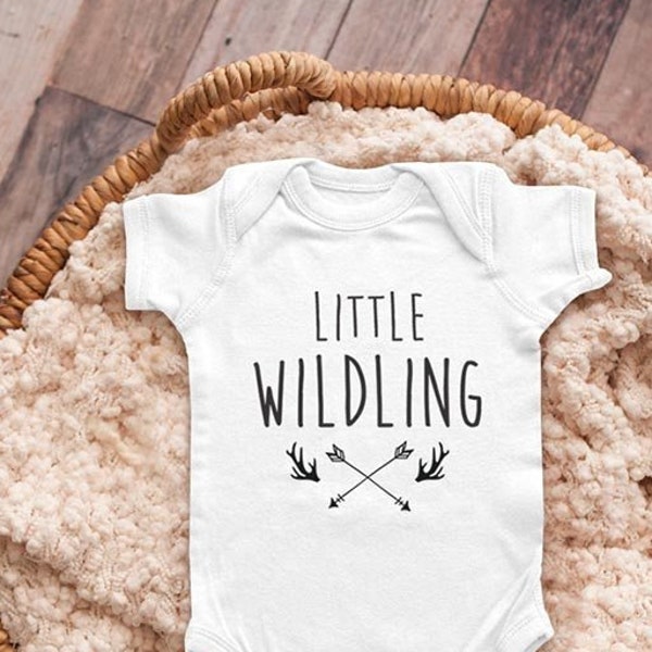 Little Wildling funny GOT parody Infant Bodysuit Baby shower gift surprise pregnancy announcement youth shirt