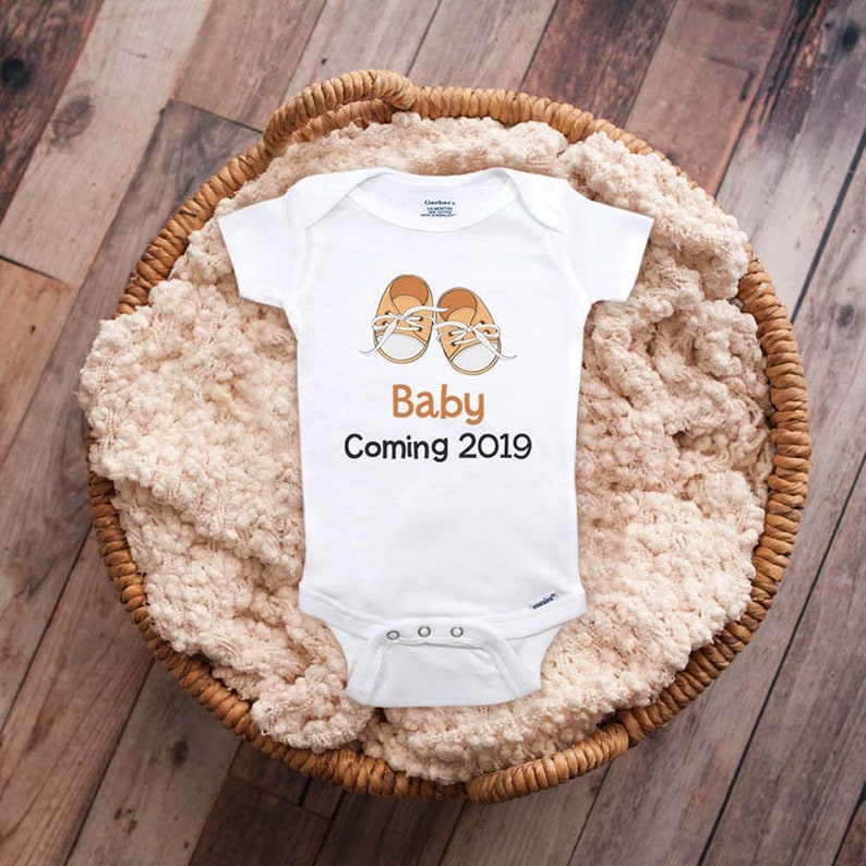 Surprise Pregnancy Announcement Baby Due 2019 Baby Arriving Soon