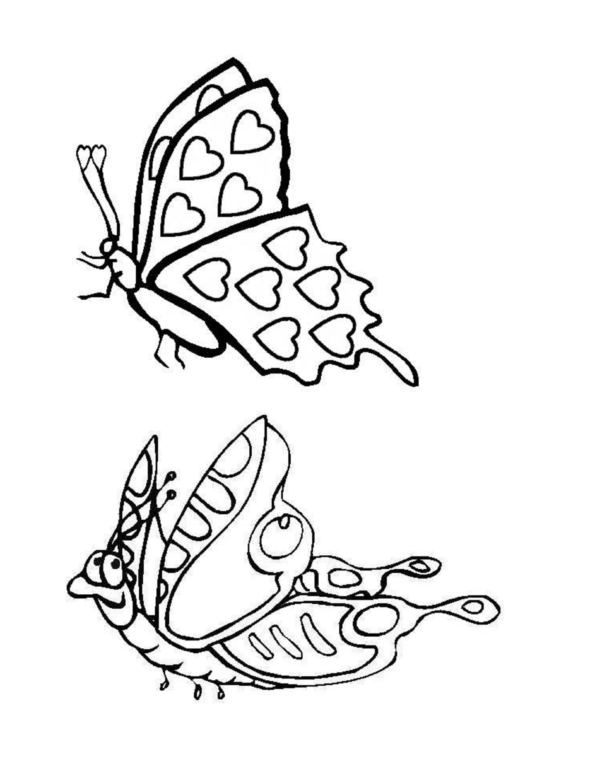 Butterfly Coloring Book Kids Activity Book Butterfly Coloring | Etsy