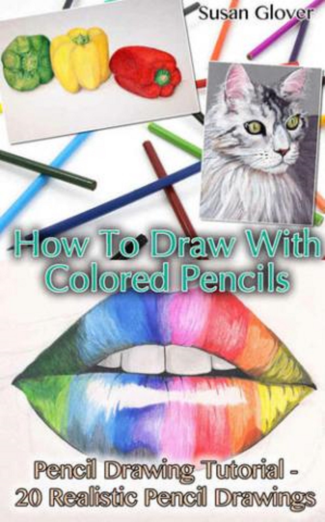 How To Draw With Colored Pencils Pencil Drawing Tutorial 20 Etsy